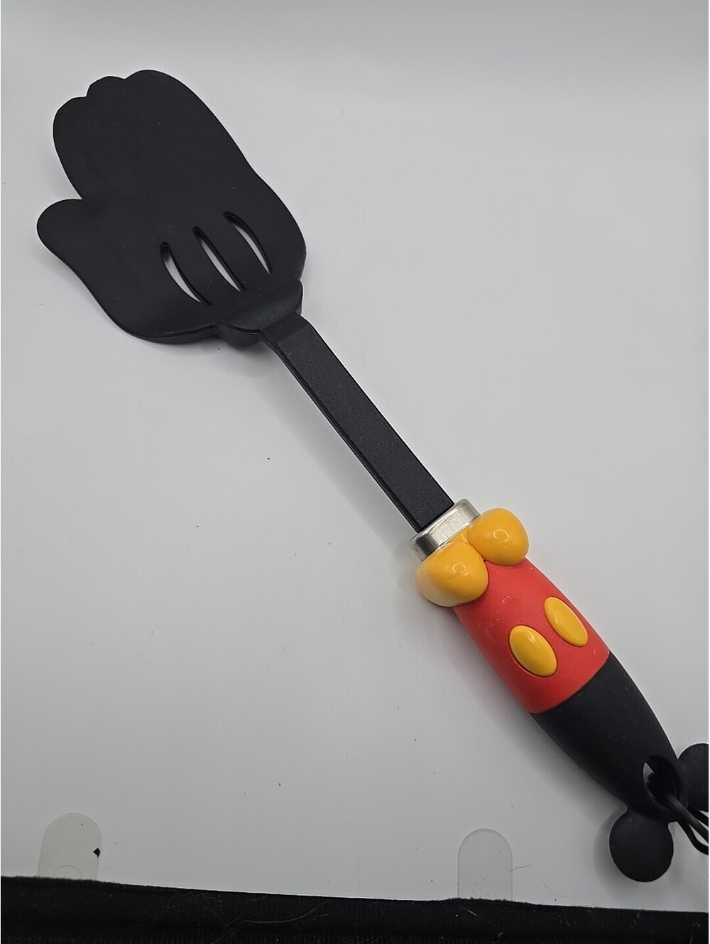 Disney Parks Mickey Mouse Hand Spatula Kitchen Utensil Small Burn Mark On Back